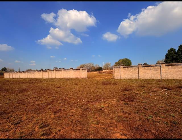 9,637M² VACANT LAND FOR SALE IN SASOLBURG EXT 4